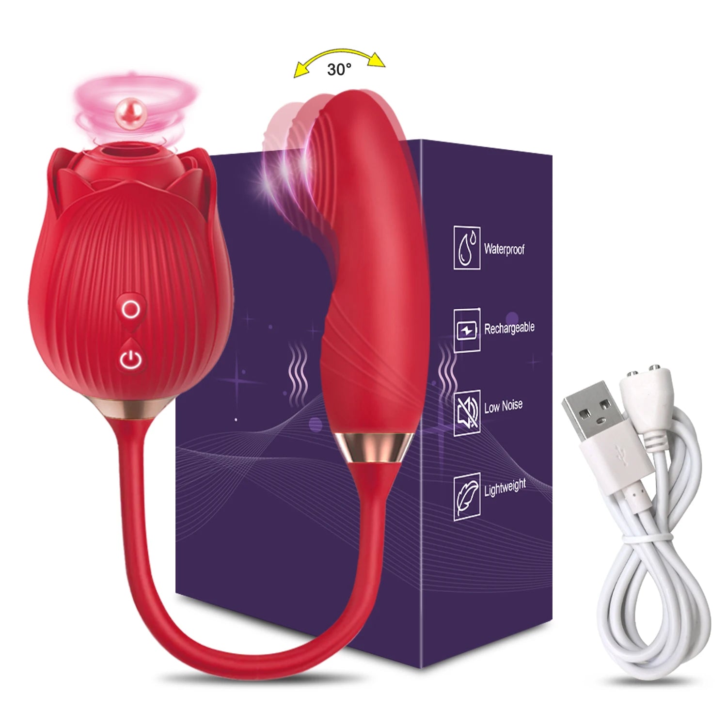 Vibrador sugador de clitóris para mulheres, estimulador de clitóris e mamilos, vibrador para ponto G