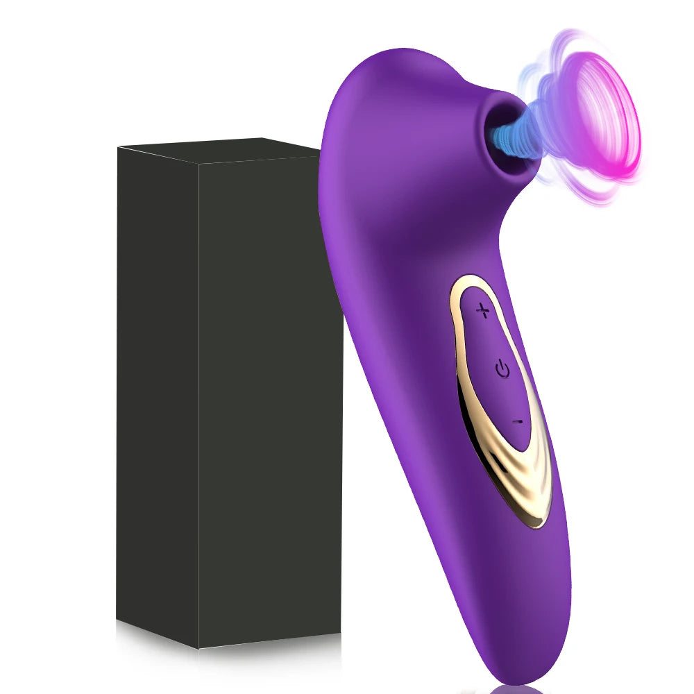 Vibrador Sugador de Clitóris, Chupador de Mamilos, Ponto G, Masturbador Feminino, Brinquedos Sexuais +18