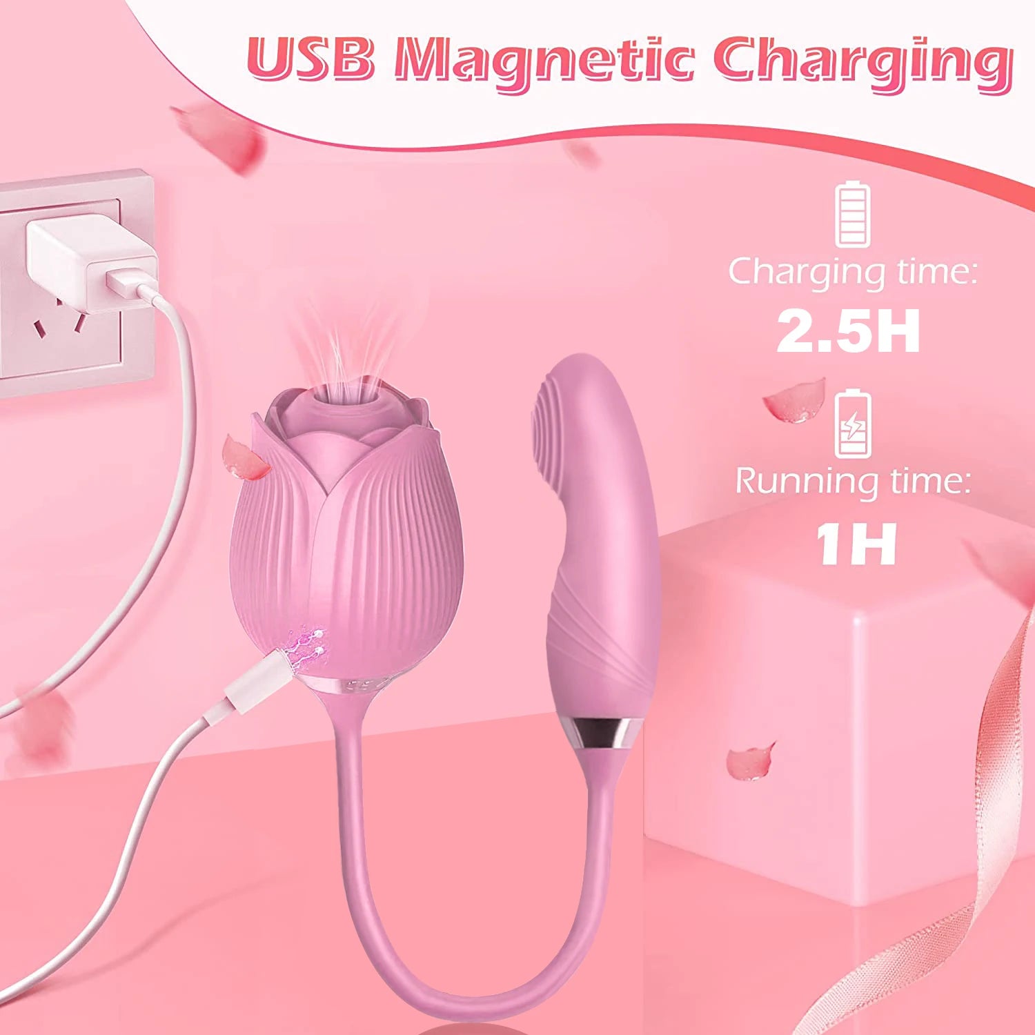 Vibrador sugador de clitóris para mulheres, estimulador de clitóris e mamilos, vibrador para ponto G