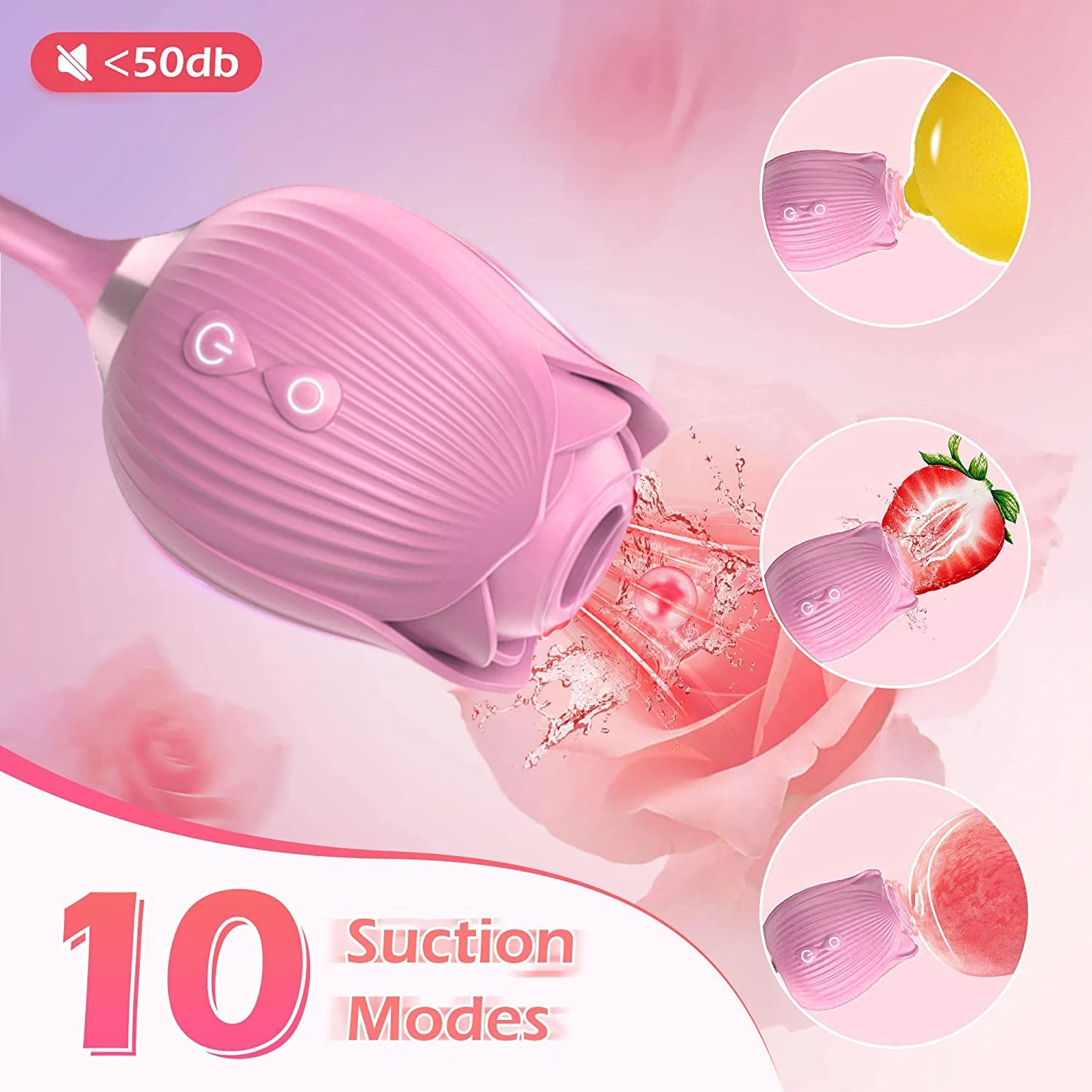 Vibrador sugador de clitóris para mulheres, estimulador de clitóris e mamilos, vibrador para ponto G