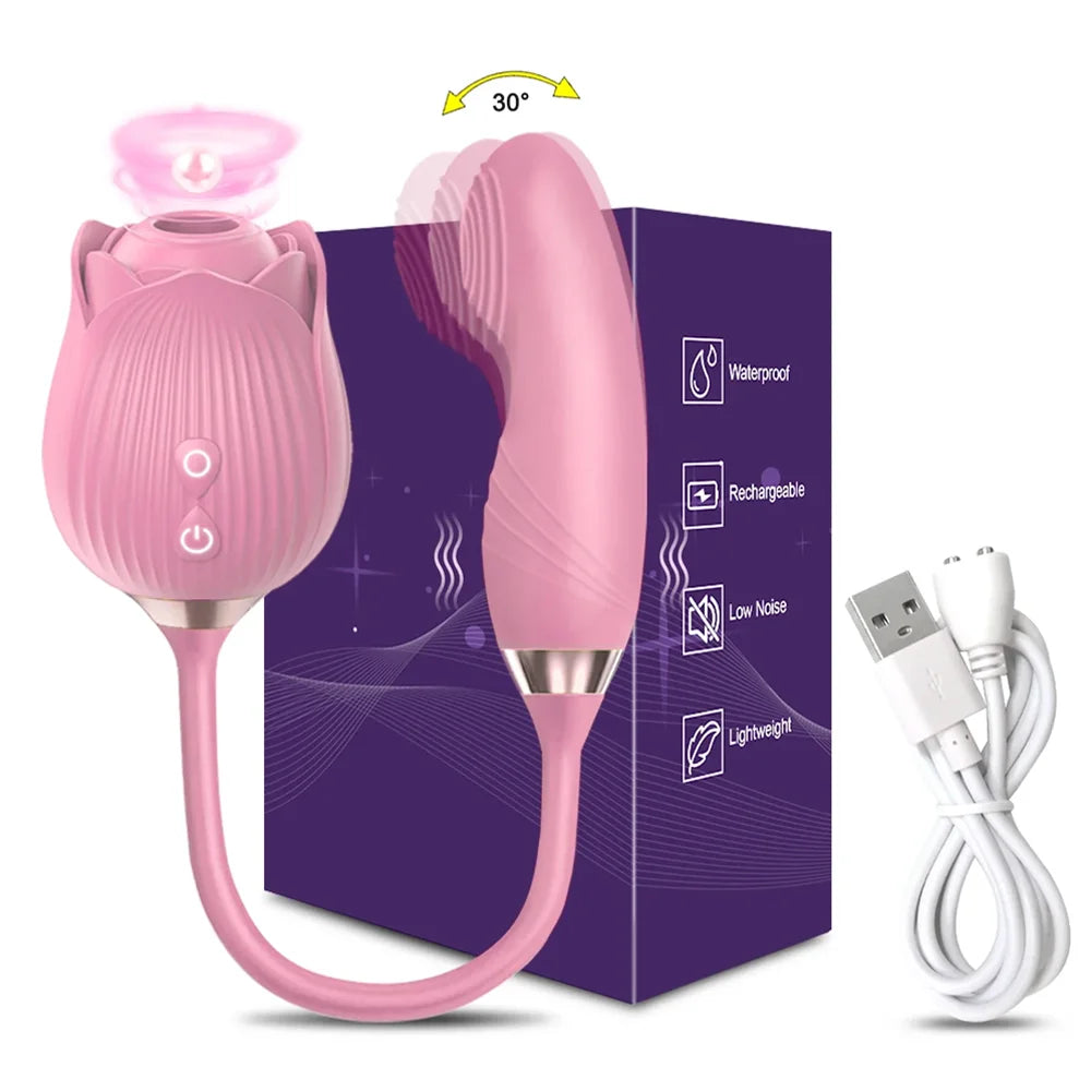 Vibrador sugador de clitóris para mulheres, estimulador de clitóris e mamilos, vibrador para ponto G