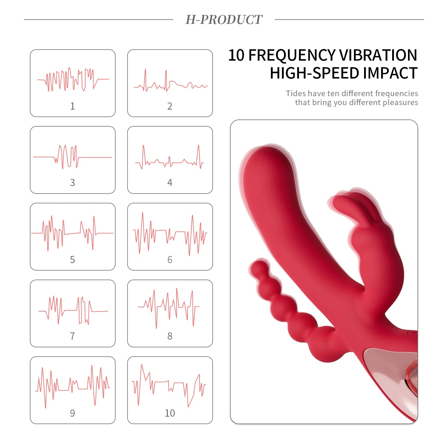 Vibrador 3 em 1 com dildo e coelho, masturbador com orgasmo no ponto G, plugue anal, estimulador de clitóris