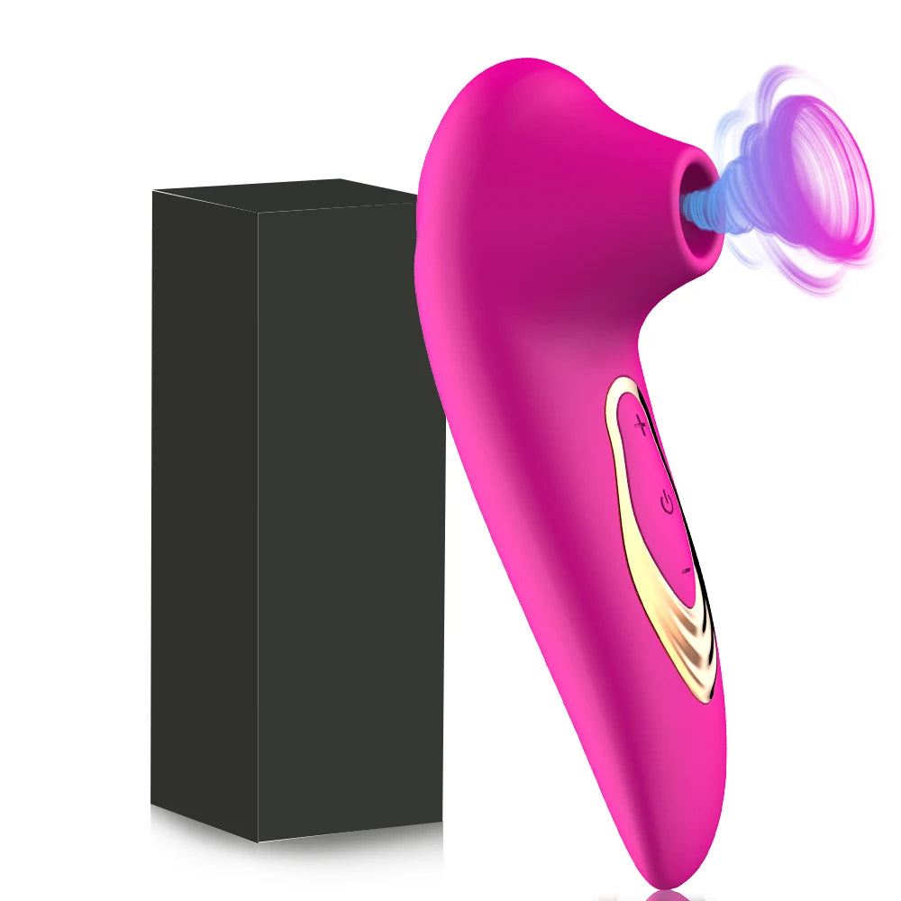 Vibrador Sugador de Clitóris, Chupador de Mamilos, Ponto G, Masturbador Feminino, Brinquedos Sexuais +18