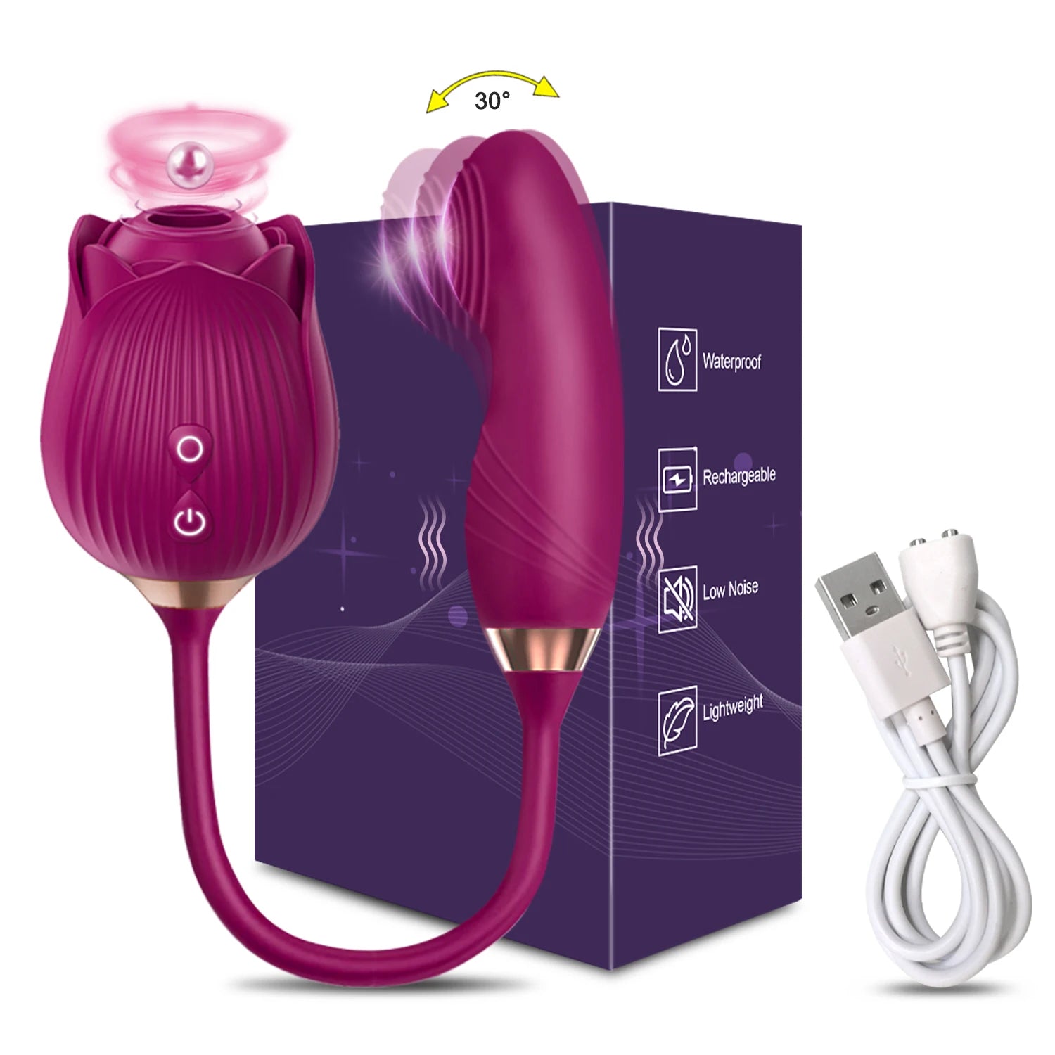 Vibrador sugador de clitóris para mulheres, estimulador de clitóris e mamilos, vibrador para ponto G