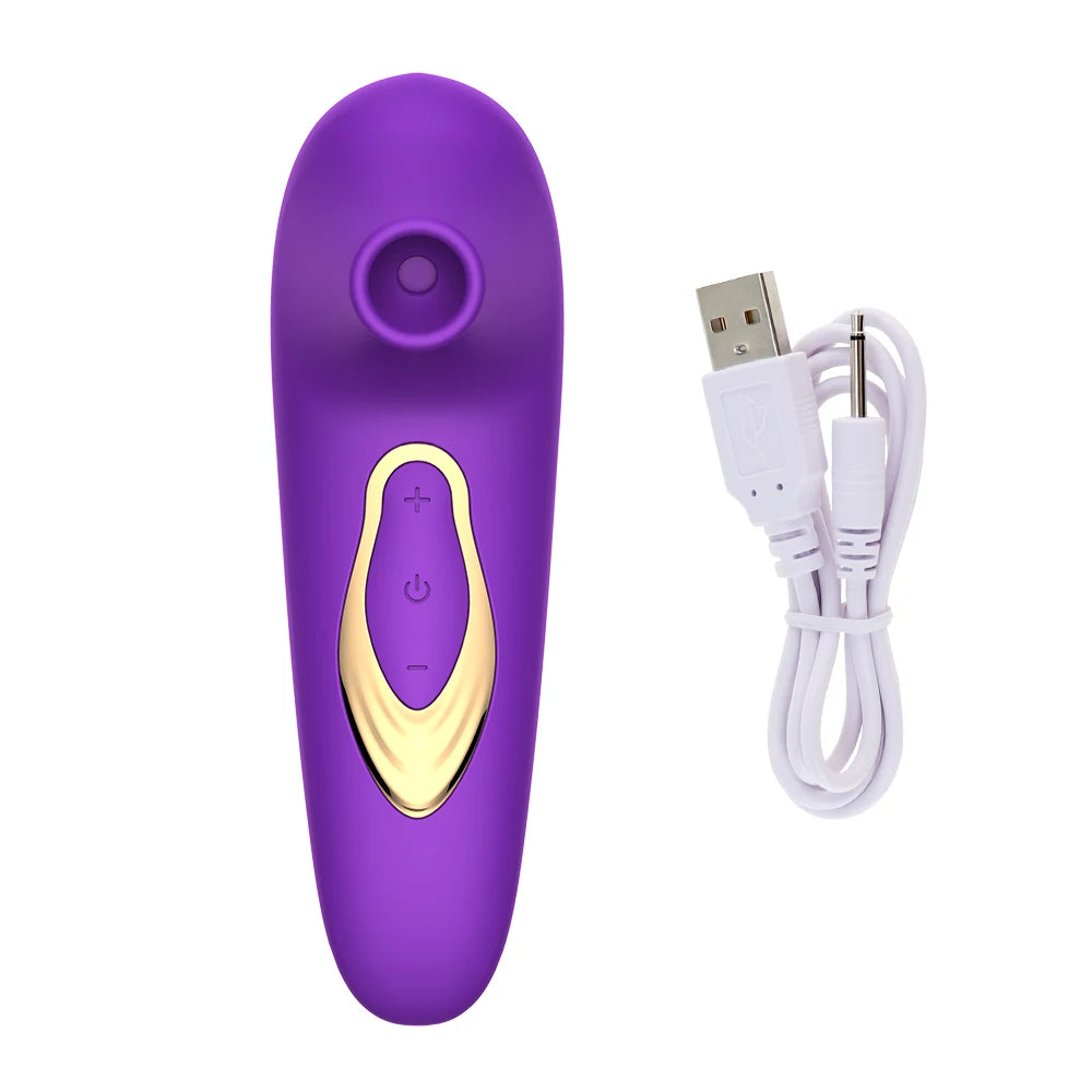 Vibrador Sugador de Clitóris, Chupador de Mamilos, Ponto G, Masturbador Feminino, Brinquedos Sexuais +18
