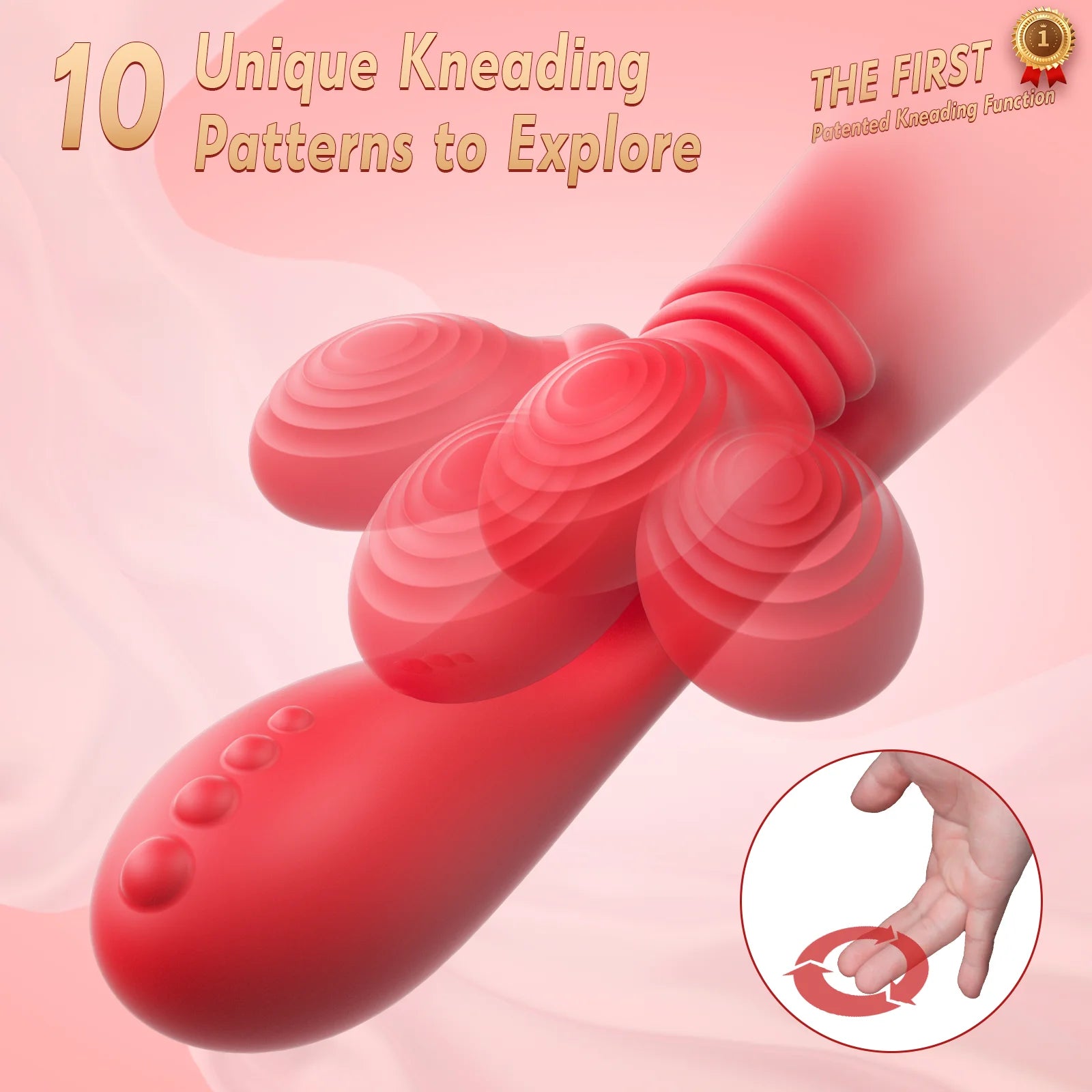 NOVO Vibrador 5 em 1 Climax em formato de dedo para mulheres, 3 Estimulador de clitóris