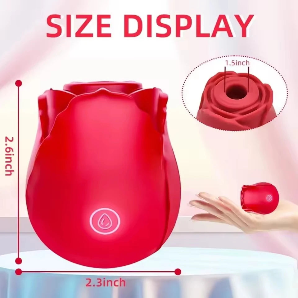 Vibrador de 10 velocidades, dildo potente para ponto G, sucção vaginal de clitóris, vibrador a vácuo potente, massageador